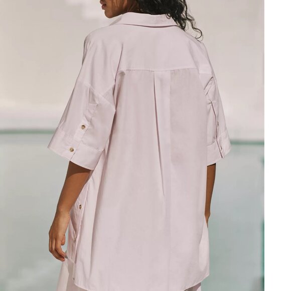 Boxy Button-Down Shirt by Anthropologie - Picture 2 of 6